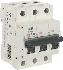 ARMAT Автоматический выключатель M06N 3P C 40А IEK