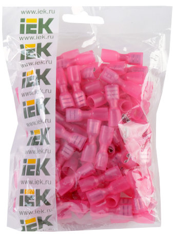 Разъем изолированный РпИм-т 1,25-7-0,8 плоский (100шт) IEK