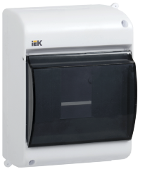 Бокс с прозрачной крышкой КМПн 2/4 для 4-х автоматических выключателей наружной установки IEK