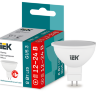 Лампа светодиодная MR16 софит 8Вт 12-24В 4000К GU5,3 IEK