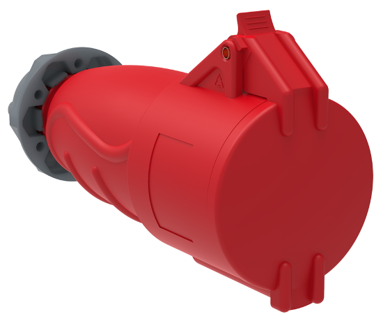 Розетка переносная ССИ-225 32А-6ч/200/346-240/415В 3Р+РЕ+N IP44 MAGNUM IEK