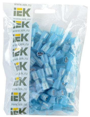 Разъем изолированный РпИм-т 2-7-0,8 плоский (100шт) IEK