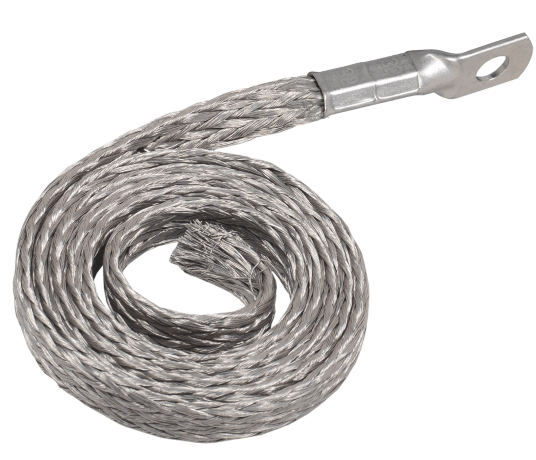 Шина заземления ПМЛ16 0,8м с наконечником IEK