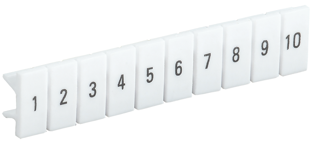 Маркеры для КПИ-2,5мм2 с нумерацией №№ 1-10 IEK