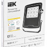 Прожектор светодиодный СДО 08-100 PRO 30град 5000К IP65 черный IEK
