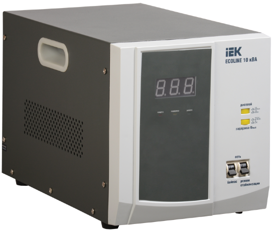Стабилизатор напряжения переносной ECOLINE 10кВА IEK