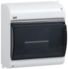 Бокс с прозрачной крышкой КМПн 2/6 для 6-х автоматических выключателей наружной установки IEK