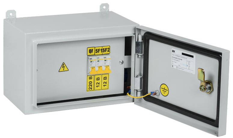 Ящик с понижающим трансформатором ЯТП-0,25 230/12-3 УХЛ2 IP54 IEK