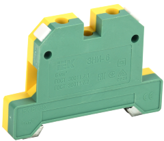 Зажим наборный ЗНИ-6PEN 6мм2 (JXB-земля) IEK