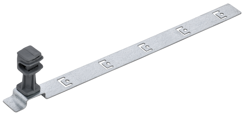 Держатель проводника круглого 6-8мм для черепичной кровли оцинкованная сталь IEK