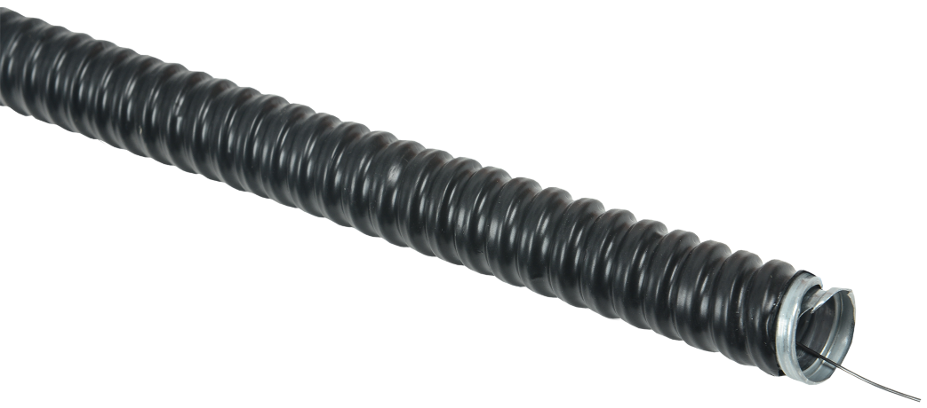 Металлорукав с пониженным газо-дымовыделением МПГнг-LS-20 с зондом (50м) IEK