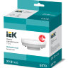 Лампа светодиодная T110 таблетка 20Вт 230В 4000К GX70 IEK