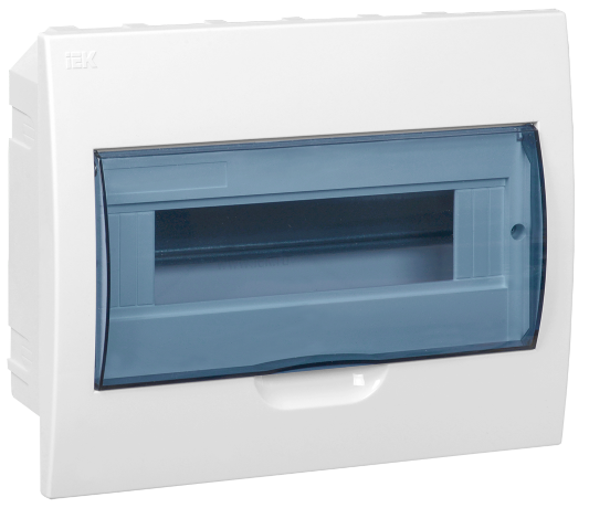 Бокс ЩРВ-П-12 модулей встраиваемый пластик IP41 IEK