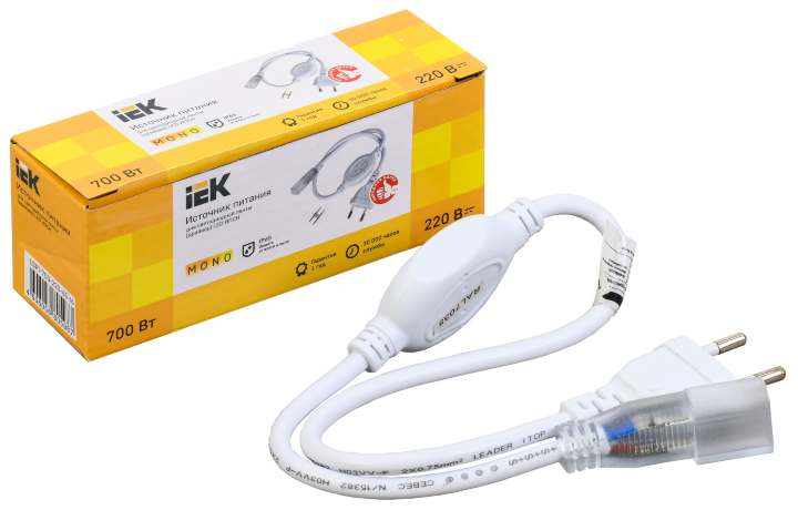 Драйвер LED ИПСН 700Вт 220В 16мм MONO IP65 IEK