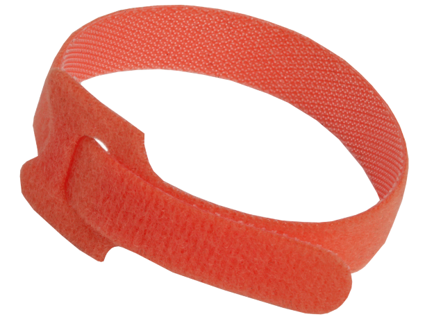 Хомут-липучка ХКл 14х135мм красный (100шт) IEK