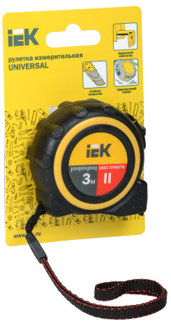 Рулетка измерительная UNIVERSAL 3м IEK