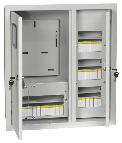 Корпус металлический учетно-распределительный ЩУРв-3/30зо-1 36 УХЛ3 IP31 IEK