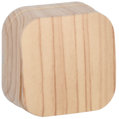 Выключатель 1-клавишный для открытой установки ВС20-1-0-ХС 10А GLORY сосна IEK