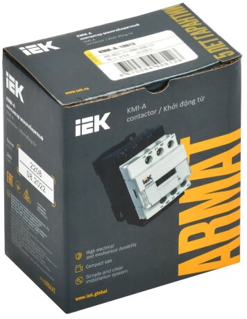 Контактор IEK ARMAT КМИ-А-10912 LC1D 9А 230В/АС3 1НО/1НЗ