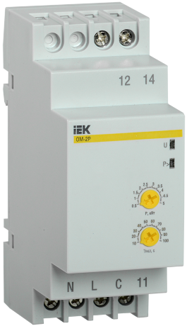 Ограничитель мощности ОМ-2P 16А 230В IEK