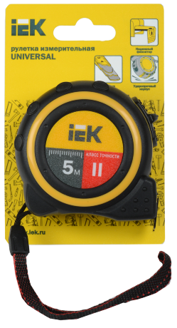 Рулетка измерительная UNIVERSAL 5м IEK