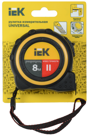 Рулетка измерительная UNIVERSAL 8м IEK