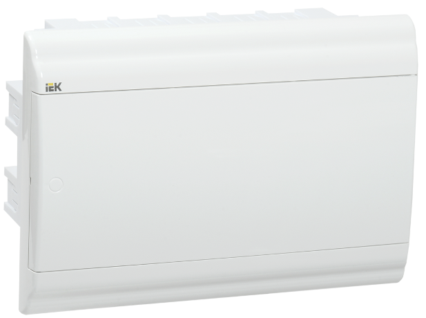 Бокс ЩРВ-П-12 модулей встраиваемый пластик IP41 PRIME белая дверь IEK