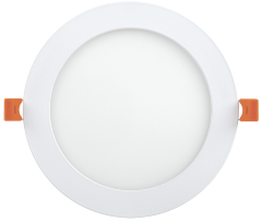 Светильник светодиодный ДВО 1607 круг 18Вт 4000K IP20 белый IEK