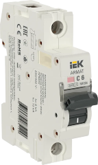 ARMAT Автоматический выключатель M06N 1P C 6А IEK