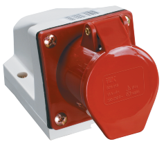 Розетка стационарная CCИ-115 3Р+РЕ+N 16А 380-415В IP44 IEK