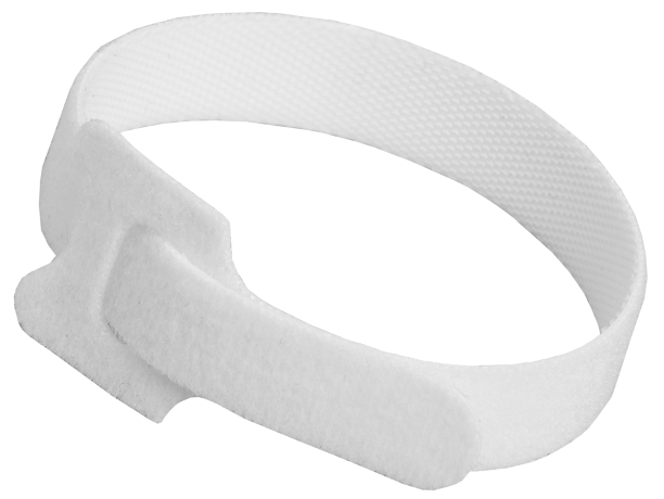 Хомут-липучка ХКл 14х210мм белый (100шт) IEK