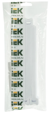 Хомут-липучка ХКл 14х210мм белый (100шт) IEK