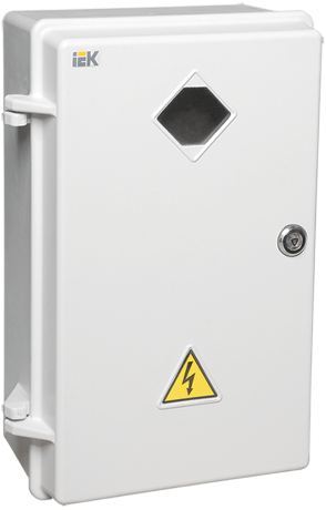 Корпус полиэстерный учетный ЩУ 1/1 УХЛ1 IP54 IEK