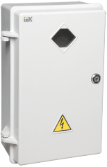 Корпус полиэстерный учетный ЩУ 1/1 УХЛ1 IP54 IEK