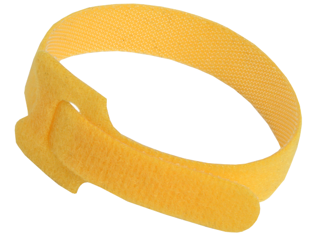 Хомут-липучка ХКл 14х210мм желтый (100шт) IEK