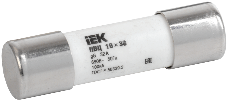 Плавкая вставка цилиндрическая ПВЦ 10х38 20А IEK