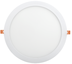 Светильник светодиодный ДВО 1609 круг 24Вт 4000K IP20 белый IEK