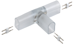 Коннектор Т-образный 5шт MONO 16мм (разъем-разъем-разъем) IEK