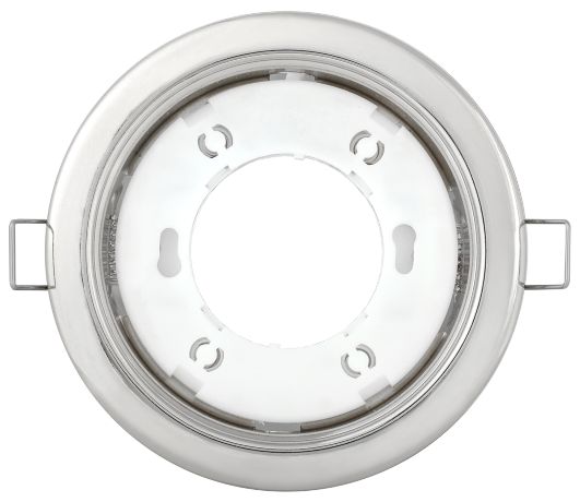 Светильник встраиваемый под лампу GX53 хром IEK