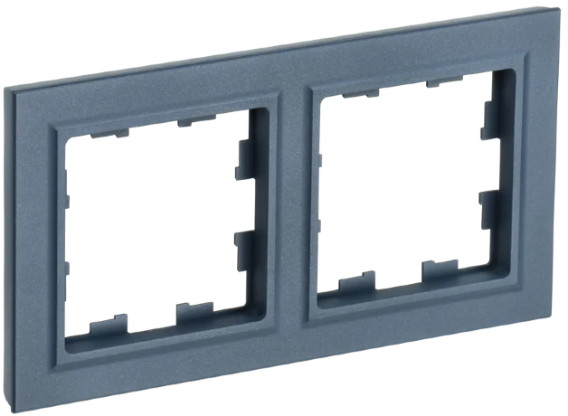 BRITE Рамка 2-местная РУ-2-БрМ маренго IEK