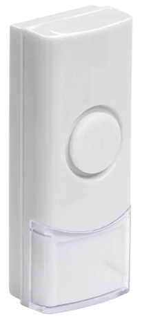 Кнопка для звонка беспроводного КЗБ2 IP44 белая IEK