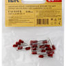 Наконечник-гильза Е1012 1мм2 (темно-красный) (20шт) IEK
