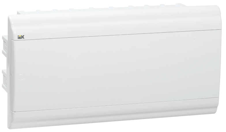 Бокс ЩРВ-П-18 модулей встраиваемый пластик IP41 PRIME белая дверь IEK