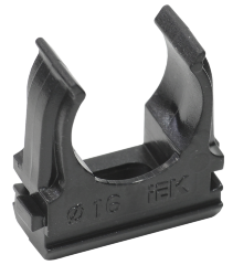 Держатель с защёлкой CF16 черный (10шт/компл) IEK