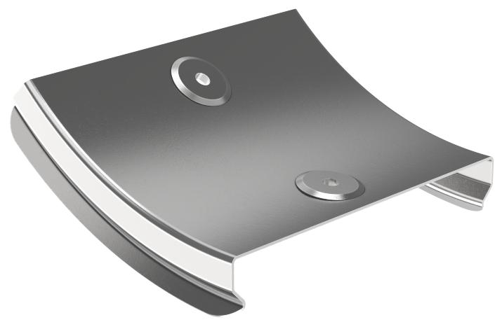 Крышка поворота плавного 45град вертикального внутреннего (тип В10) ESCA 100мм IEK