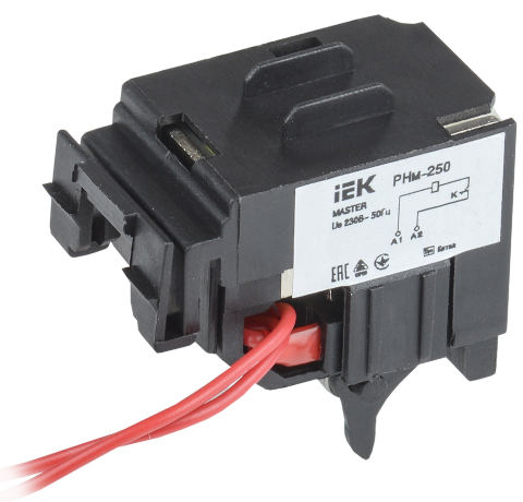 Расцепитель независимый РНм-250 (РНм-35) 220В MASTER IEK