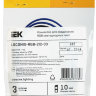 Коннектор 3шт RGB 10мм (разъем-15см-разъем) IEK