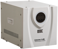 Стабилизатор напряжения переносной EXTENSIVE 5кВА IEK