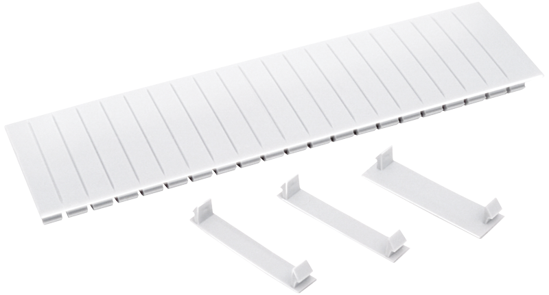 Заглушка 12 модулей белая IEK