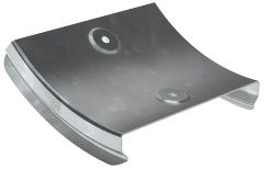 Крышка поворота плавного 45град вертикального внутреннего (тип В10) ESCA 150мм HDZ IEK